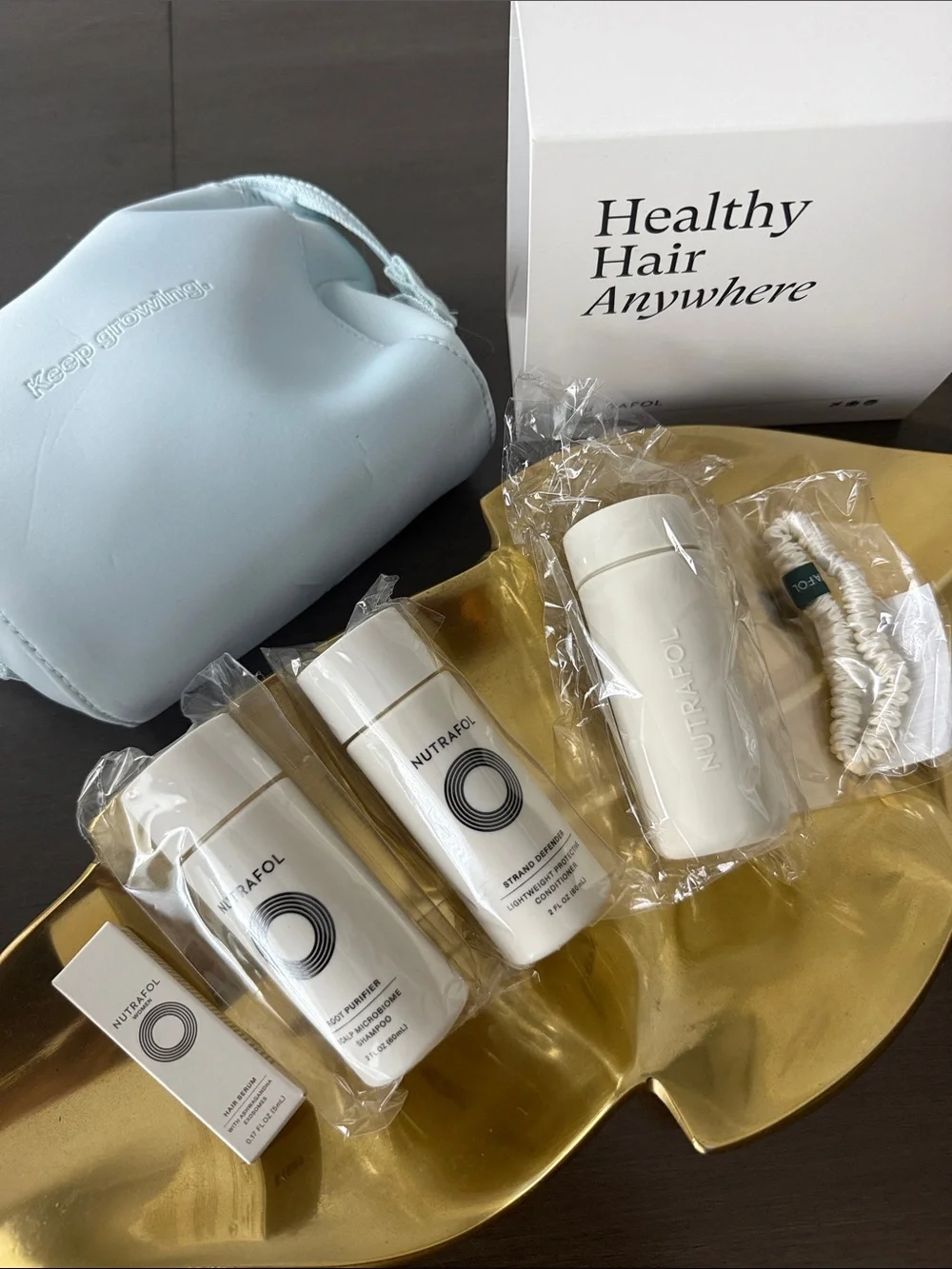 NUTRAFOL HAIR ANYWHERE TRAVEL TSA KIT